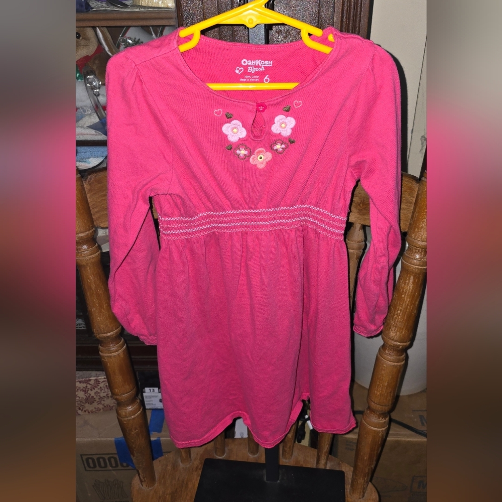 5 For 25$ OshKosh B'gosh Red Floral Dress